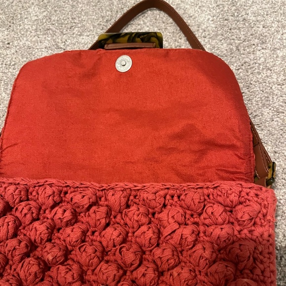 No boundaries HandMade Crochet Purse 100% Recycled Polyester Floral Boho NWOT - Picture 11 of 16